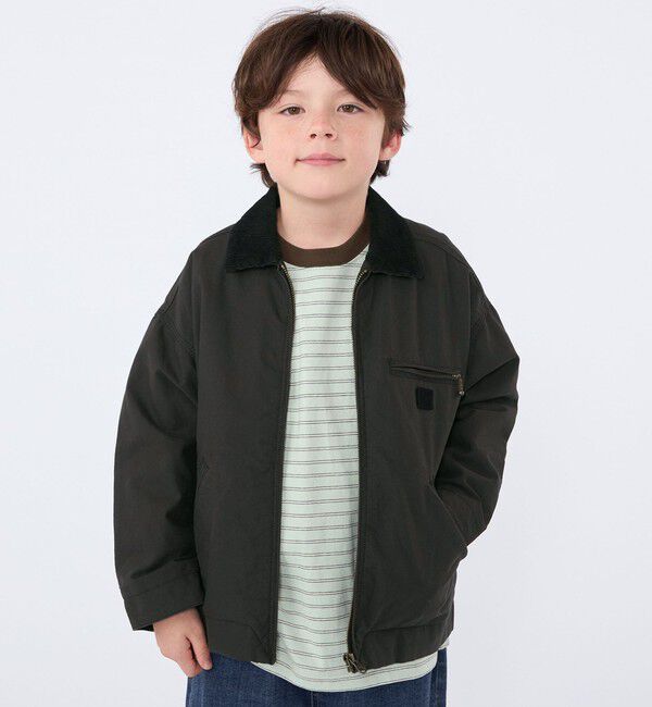 SHIPS KIDS「SHIPS KIDS:100～130cm / ダック ワーク ジャケット」|その他|