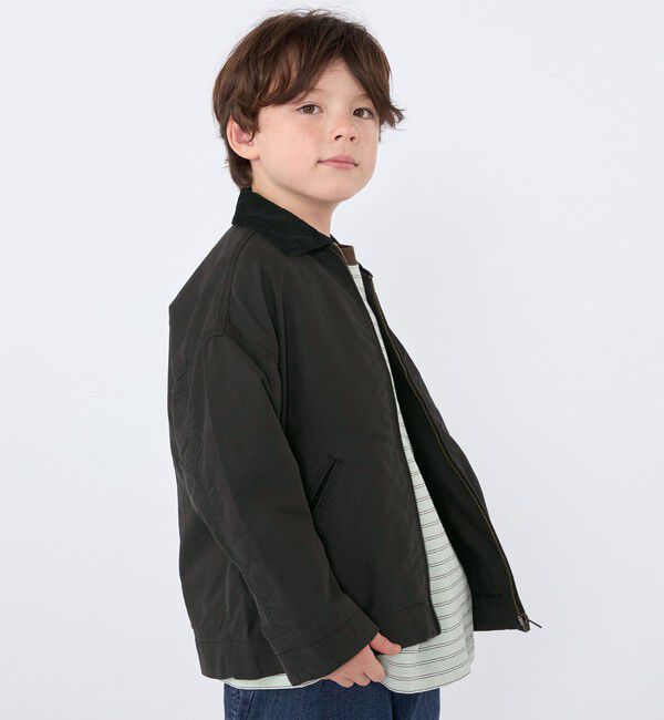 SHIPS KIDS「SHIPS KIDS:100～130cm / ダック ワーク ジャケット」|その他|