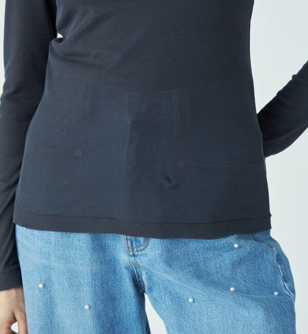 MACPHEE「シアージャージー クルーネックプルオーバー」|Tシャツ・カットソー|