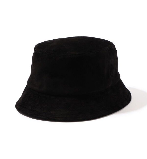 TOMORROWLAND GOODS「KIJIMA TAKAYUKI CALF SUEDE BUCKET HAT」|ハット|19 ブラック