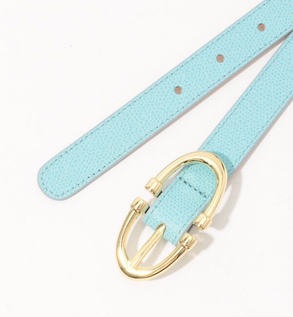 TOMORROWLAND GOODS「AMBOISE ROUND BUCKLE レザーベルト」|ベルト|