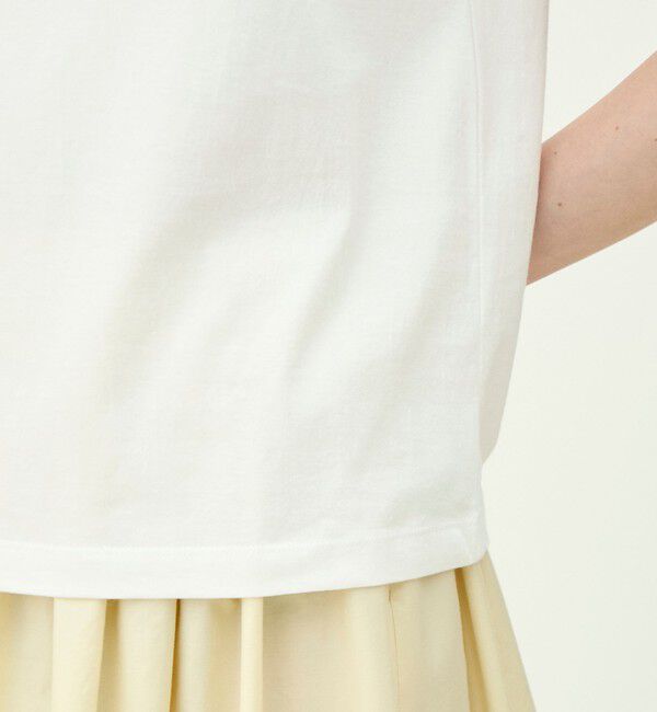 MACPHEE「コットンロゴプリント Tシャツ」|Tシャツ・カットソー|