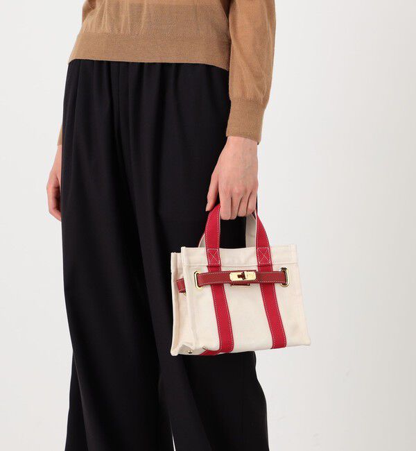 TOMORROWLAND GOODS「【別注】sita parantica FACING STITCH TOTE S ハンドバッグ」|トートバッグ|
