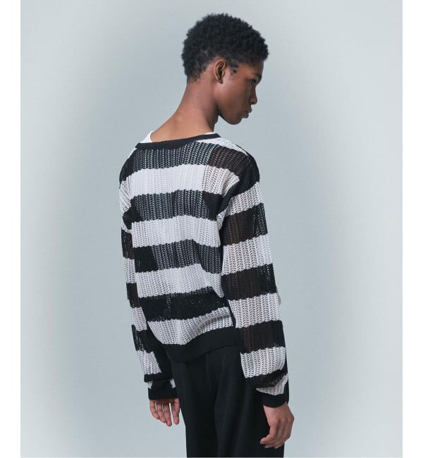 JOINT WORKS「NOCTO ARCHIVE/ノクト アーカイブ Mesh Knit Pullover」|ニット・セーター|