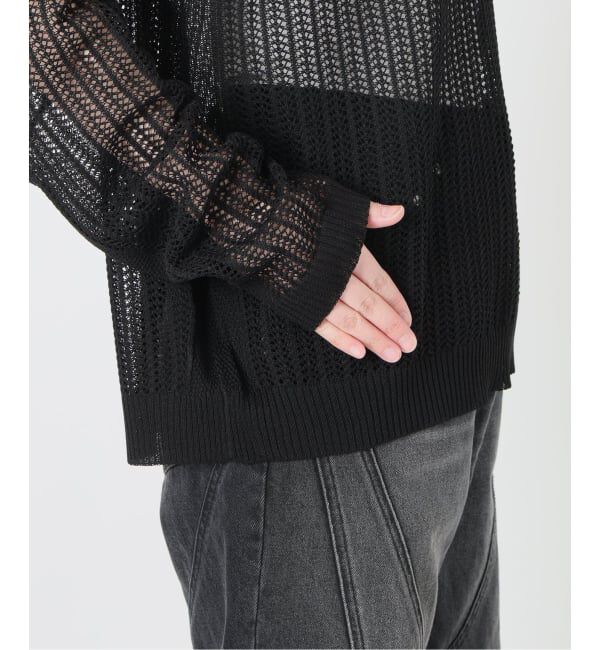 JOINT WORKS「NOCTO ARCHIVE/ノクト アーカイブ Mesh Knit Pullover」|ニット・セーター|