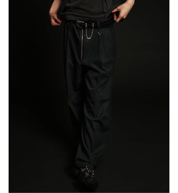 JOINT WORKS「フロントジップスラックス / J Front Zip Slacks」|スラックス|グレー