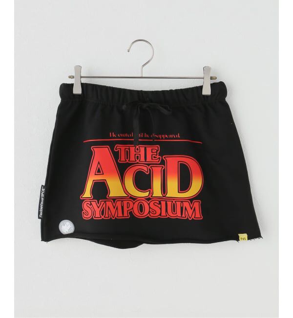 JOINT WORKS「FlexibleVisual SPCE / フレキシブル ヴィジュアル スペース THE A.C.I.D + Mark SK」|スカート|ブラック