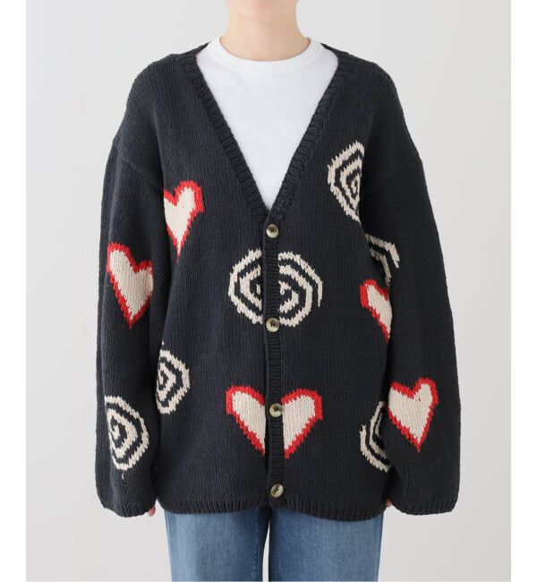 JOINT WORKS「MacMahon Knitting Mills / マクマホンニッティングミルズ Hearts & Swirls Cardigan」|ニット・セーター|