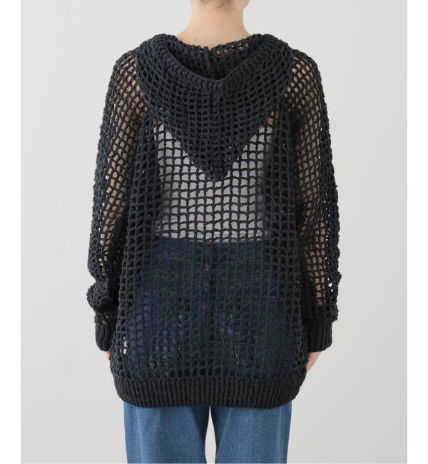 JOINT WORKS「MacMahon Knitting Mills / マクマホンニッティングミルズ Mesh Zip Hooded」|ニット・セーター|