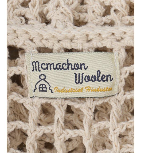 JOINT WORKS「MacMahon Knitting Mills / マクマホンニッティングミルズ Mesh Zip Hooded」|ニット・セーター|