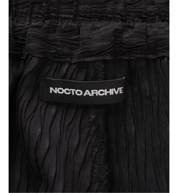 JOINT WORKS「NOCTO ARCHIVE / ノクト アーカイブ Micro Wave Wide Pant」|スラックス|