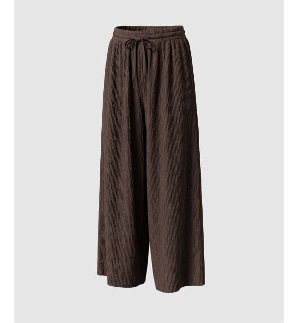 JOINT WORKS「NOCTO ARCHIVE / ノクト アーカイブ Micro Wave Wide Pant」|スラックス|ブラウン