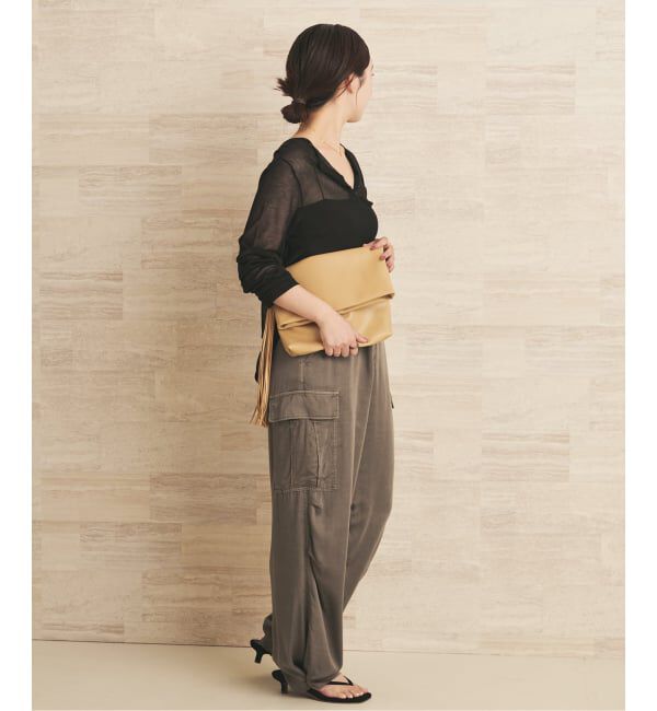 Plage「Acetate mix 2way flare ニット」|ニット・セーター|