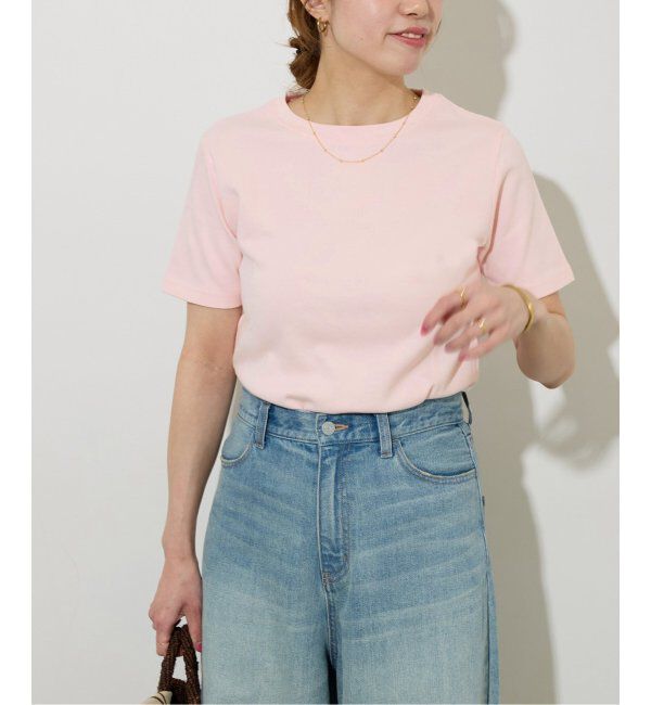 JOURNAL STANDARD relume「TCダンボールショートスリーブTEE」|Tシャツ・カットソー|ピンク B