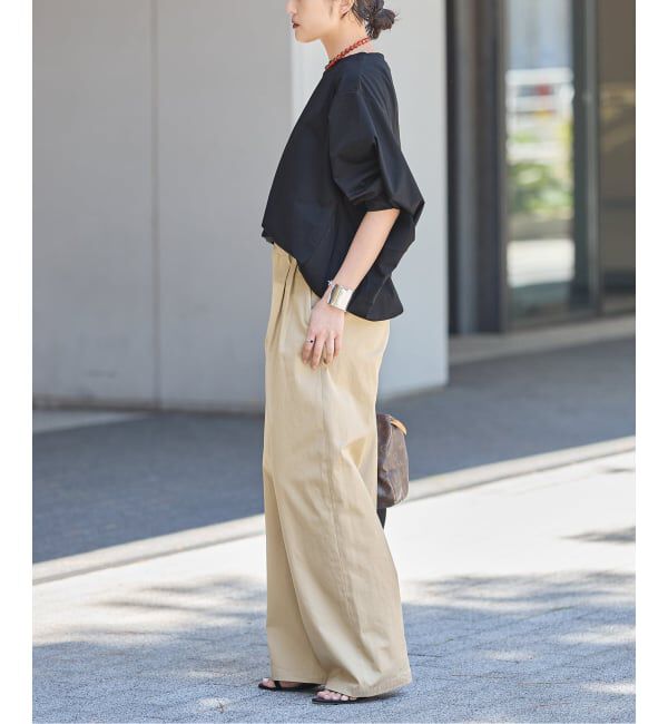 journal standard L'essage「《追加》ドライギャバ チノパンツ」|チノ|