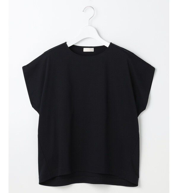ANY SIS「【シルクタッチさら魅せTシャツ】後ろコクーン プルオーバー」|Tシャツ・カットソー|