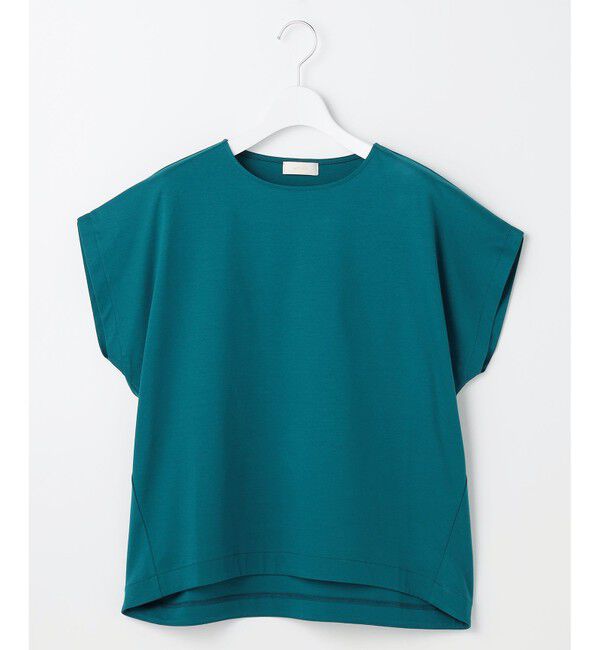 ANY SIS「【シルクタッチさら魅せTシャツ】後ろコクーン プルオーバー」|Tシャツ・カットソー|
