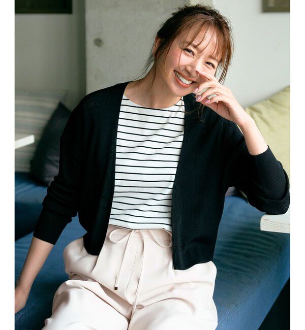 ANY SIS「【シルクタッチさら魅せTシャツ】後ろコクーン プルオーバー」|Tシャツ・カットソー|