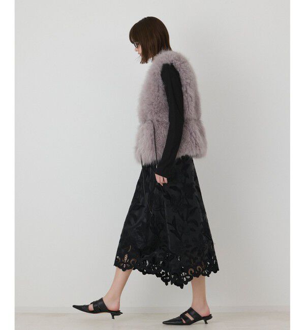 GRACE CONTINENTAL「【イベント店舗・ONLINE STORE先行アイテム】カシミヤファージレ」|ベスト・ジレ|