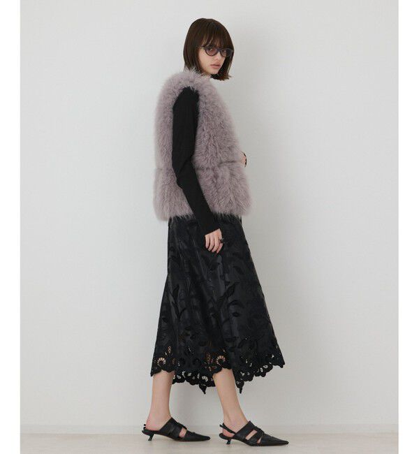 GRACE CONTINENTAL「【イベント店舗・ONLINE STORE先行アイテム】カシミヤファージレ」|ベスト・ジレ|