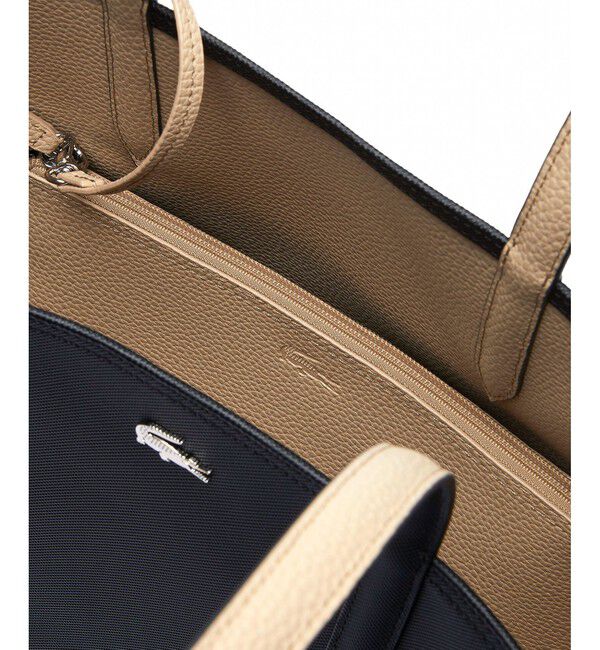 LACOSTE「ANNA 2WAY リバーシブル トートバッグ / クラッチバッグ付き」|トートバッグ|