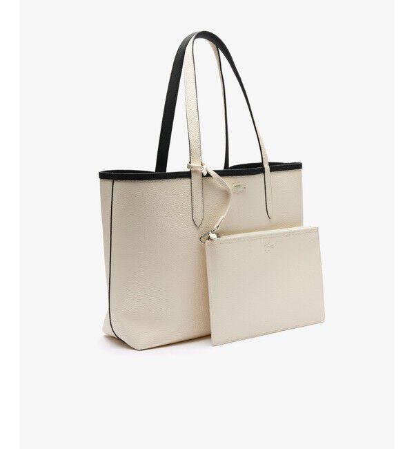 LACOSTE「ANNA 2WAY リバーシブル トートバッグ / クラッチバッグ付き」|トートバッグ|