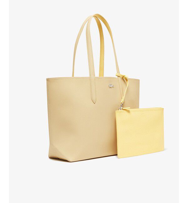 LACOSTE「ANNA 2WAY リバーシブル トートバッグ / クラッチバッグ付き」|トートバッグ|