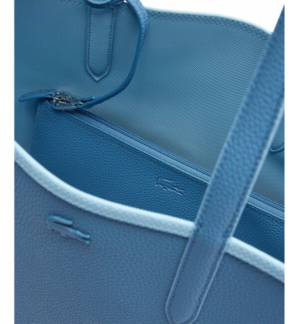 LACOSTE「ANNA 2WAY リバーシブル トートバッグ / クラッチバッグ付き」|トートバッグ|