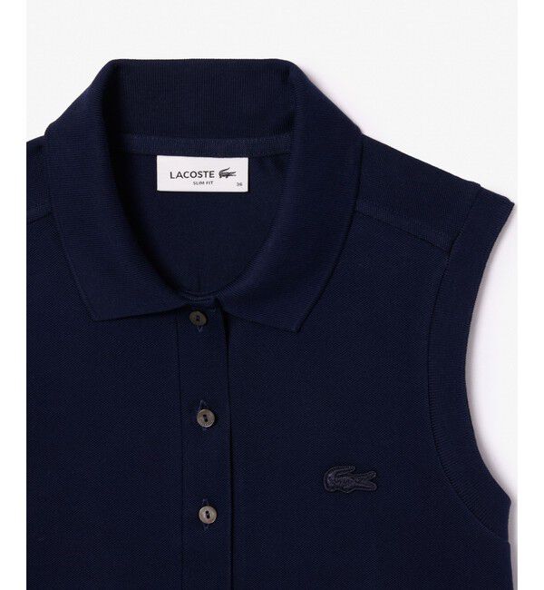 LACOSTE「ノースリーブポロシャツ」|ポロシャツ|