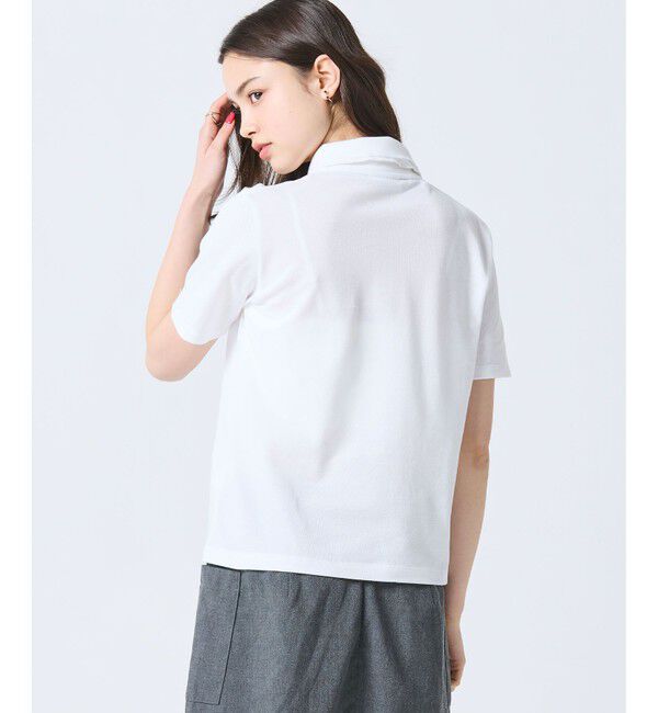 LACOSTE「ダブルカラー鹿の子鹿の子ポロシャツ」|ポロシャツ|