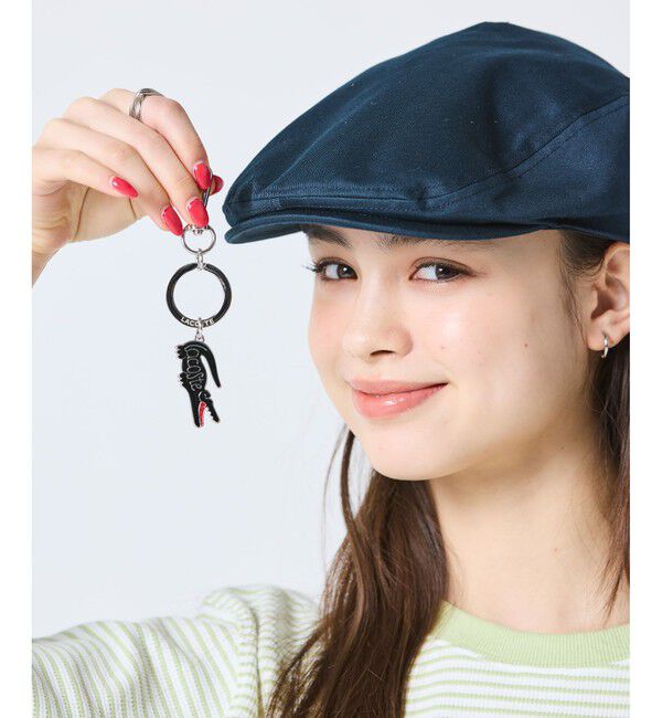 LACOSTE「ワニロゴチャームキーホルダー」|チャーム・キーホルダー|