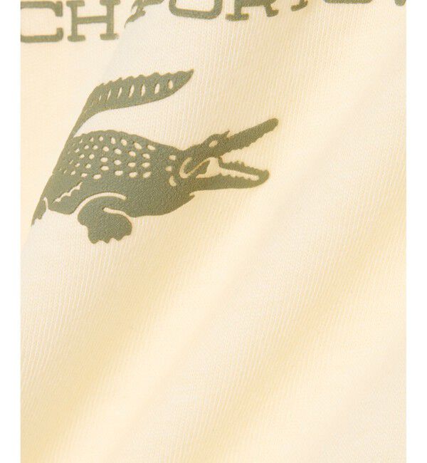 LACOSTE「【EC限定】BOYSマルチカラーブランドネームロゴTシャツ」|Tシャツ・カットソー|