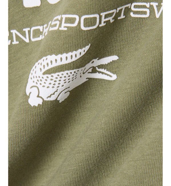 LACOSTE「【EC限定】BOYSマルチカラーブランドネームロゴ長袖Tシャツ」|Tシャツ・カットソー|