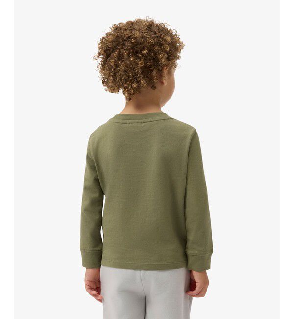 LACOSTE「【EC限定】BOYSマルチカラーブランドネームロゴ長袖Tシャツ」|Tシャツ・カットソー|