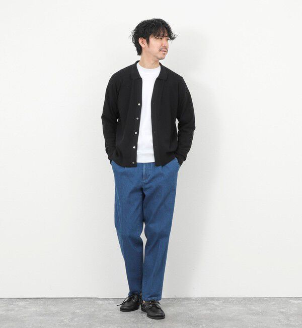 NOLLEY'S goodman「デニムストレッチ ワイドジャスト丈PT 26SS」|デニム|