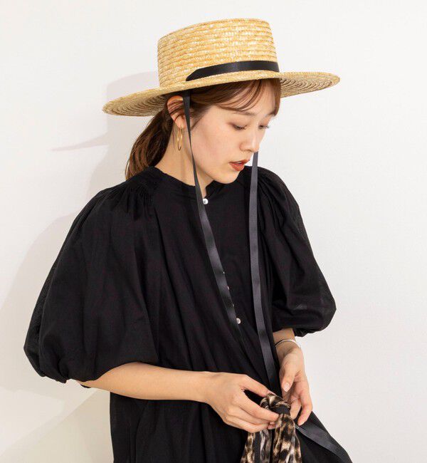 NOLLEY'S「【一部WEB限定カラーアイテム】ウォッシャブルハンドスモックバルーン袖ワンピース」|ワンピース|