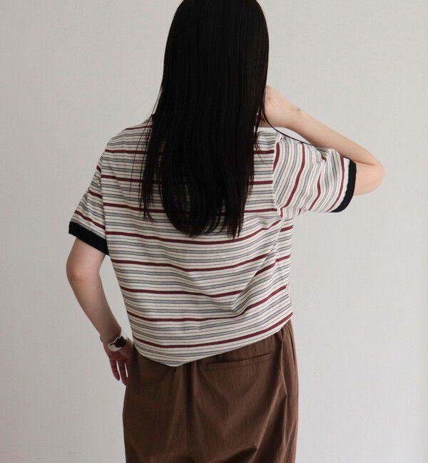 fredy emue「【GEVACO/ゲバコ】別注リンガー半袖Tシャツ」|Tシャツ・カットソー|