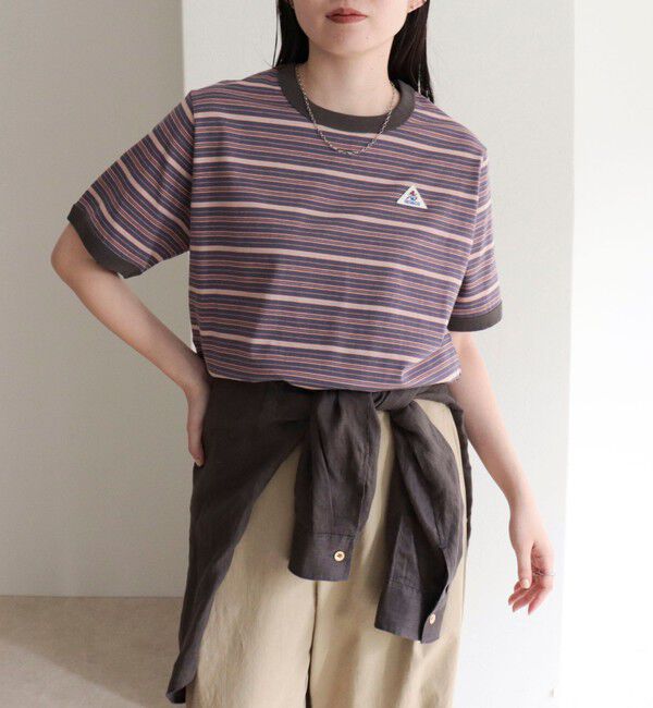 fredy emue「【GEVACO/ゲバコ】別注リンガー半袖Tシャツ」|Tシャツ・カットソー|オレンジ系その他