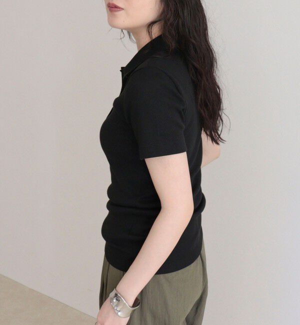 fredy emue「【LACOSTE/ラコステ】ワンポイントリブポロシャツ」|ポロシャツ|