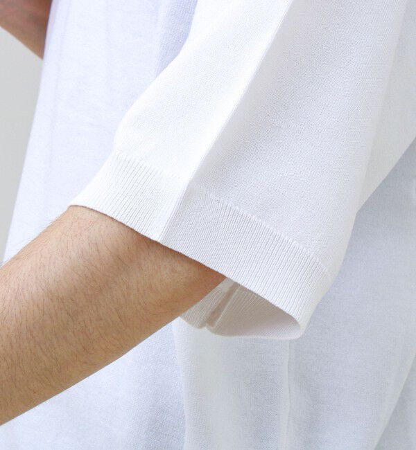 GLOSTER「【ラクなのに上品】コットンタッチリラックスポロ」|ポロシャツ|