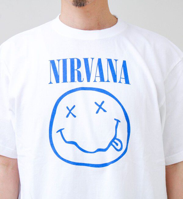 GLOSTER「【GOOD ROCK SPEED】NIRVANA / ニルヴァーナ グラフィックTシャツ」|Tシャツ・カットソー|