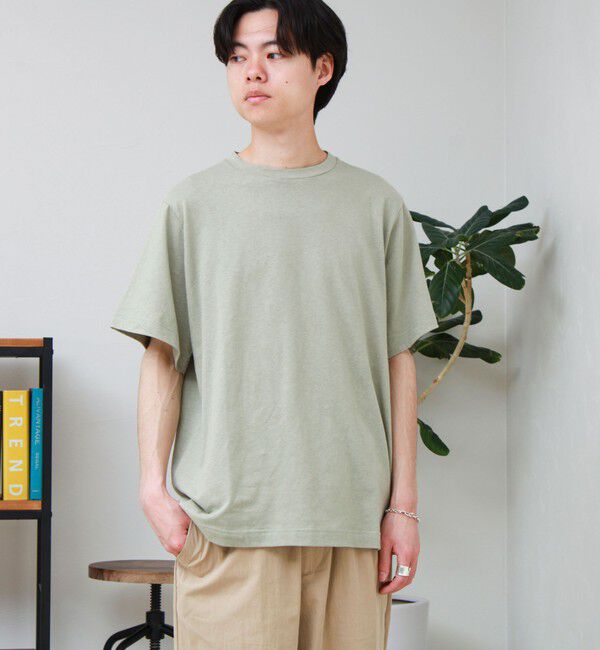 GLOSTER「【GEVACO/ゲバコ】リネンバスクTシャツ」|Tシャツ・カットソー|