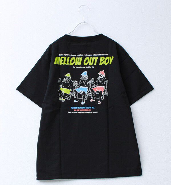 FREDY MAC「【Duckster/ダックスター】T/C度詰め天竺MELLOW OUTBOY TEE」|Tシャツ・カットソー|ブラック