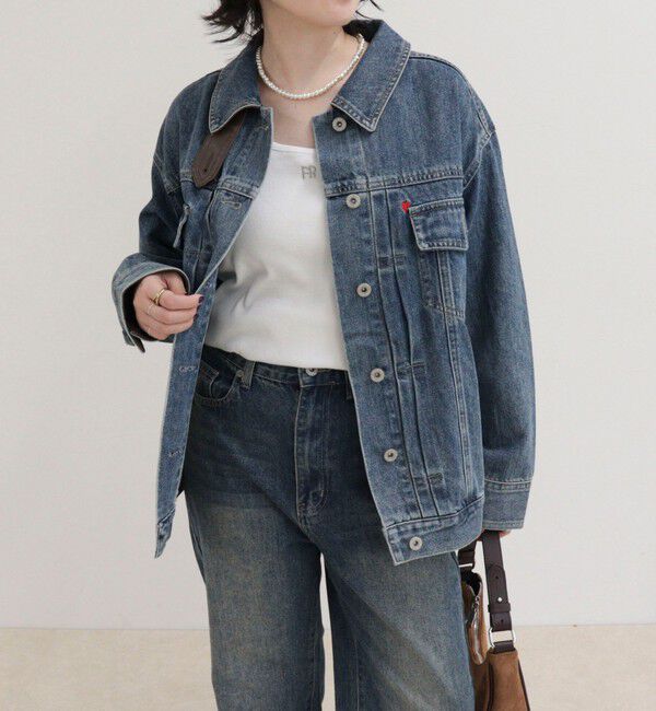 fredy emue「2WAYカラーデニムジャケット」|デニムジャケット|
