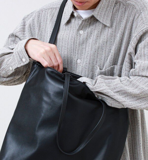 GLOSTER「【Un coeur/アンクール】DRAPE 2WAY TOTE ドレープトートバッグ」|トートバッグ|