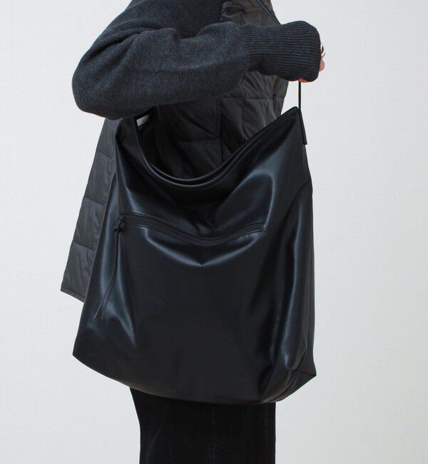 GLOSTER「【Un coeur/アンクール】DRAPE ONE SHOULDER ドレープワンショルダーバッグ」|ショルダー・メッセンジャー|