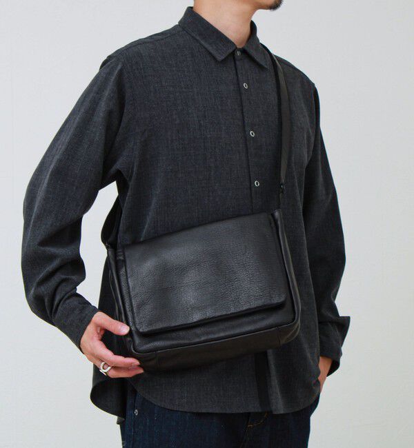 GLOSTER「【WEB限定】【Creed/クリード】Garment フラップショルダーバッグ」|ショルダー・メッセンジャー|