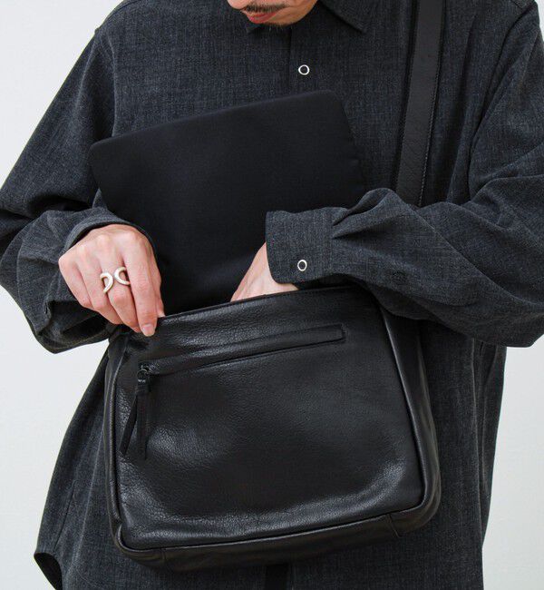 GLOSTER「【WEB限定】【Creed/クリード】Garment フラップショルダーバッグ」|ショルダー・メッセンジャー|