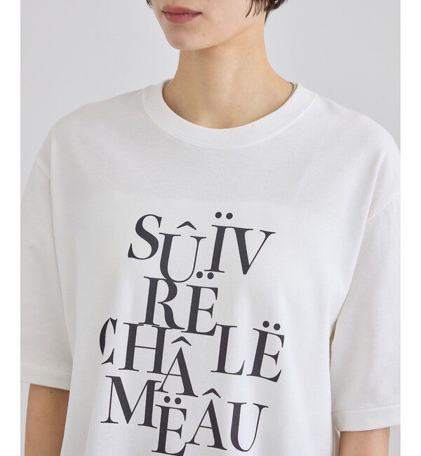 SALON adam et rope'「VoyageurロゴプリントT」|Tシャツ・カットソー|