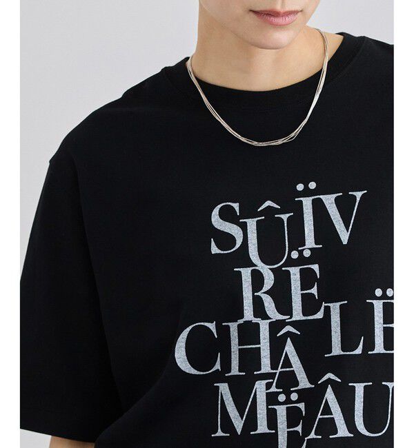 SALON adam et rope'「VoyageurロゴプリントT」|Tシャツ・カットソー|